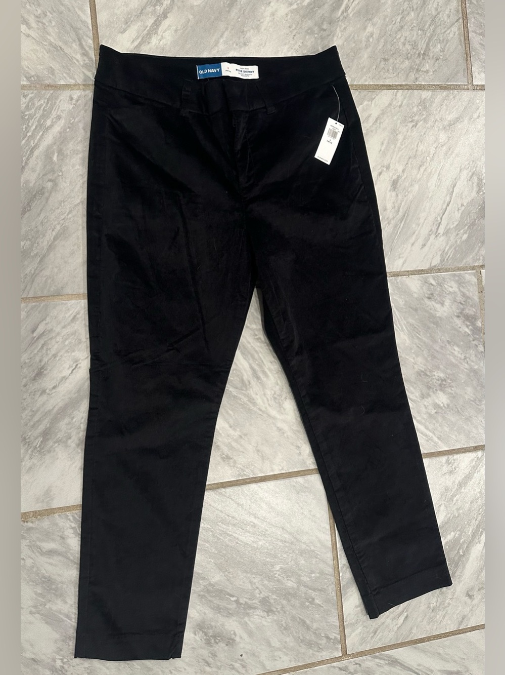 Old Navy Pixie Womens Black High-Rise Skinny Dress Pants Secret-Smooth Pockets